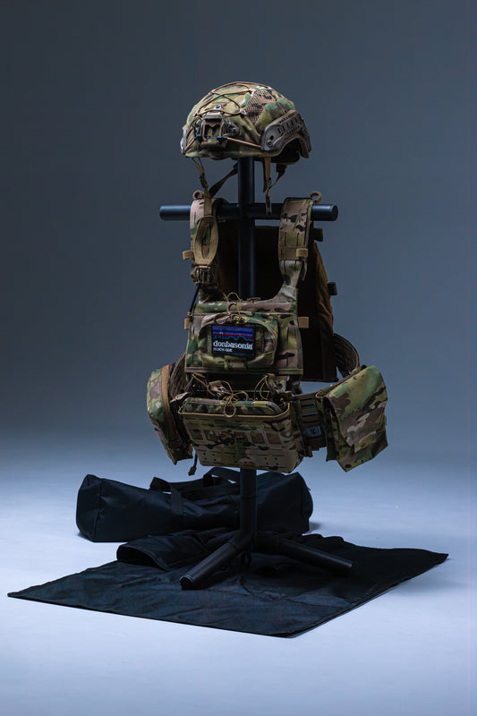 Набір С-02 V2 / Стійка C-02, рол-чохол Р-01 та сумка В-01